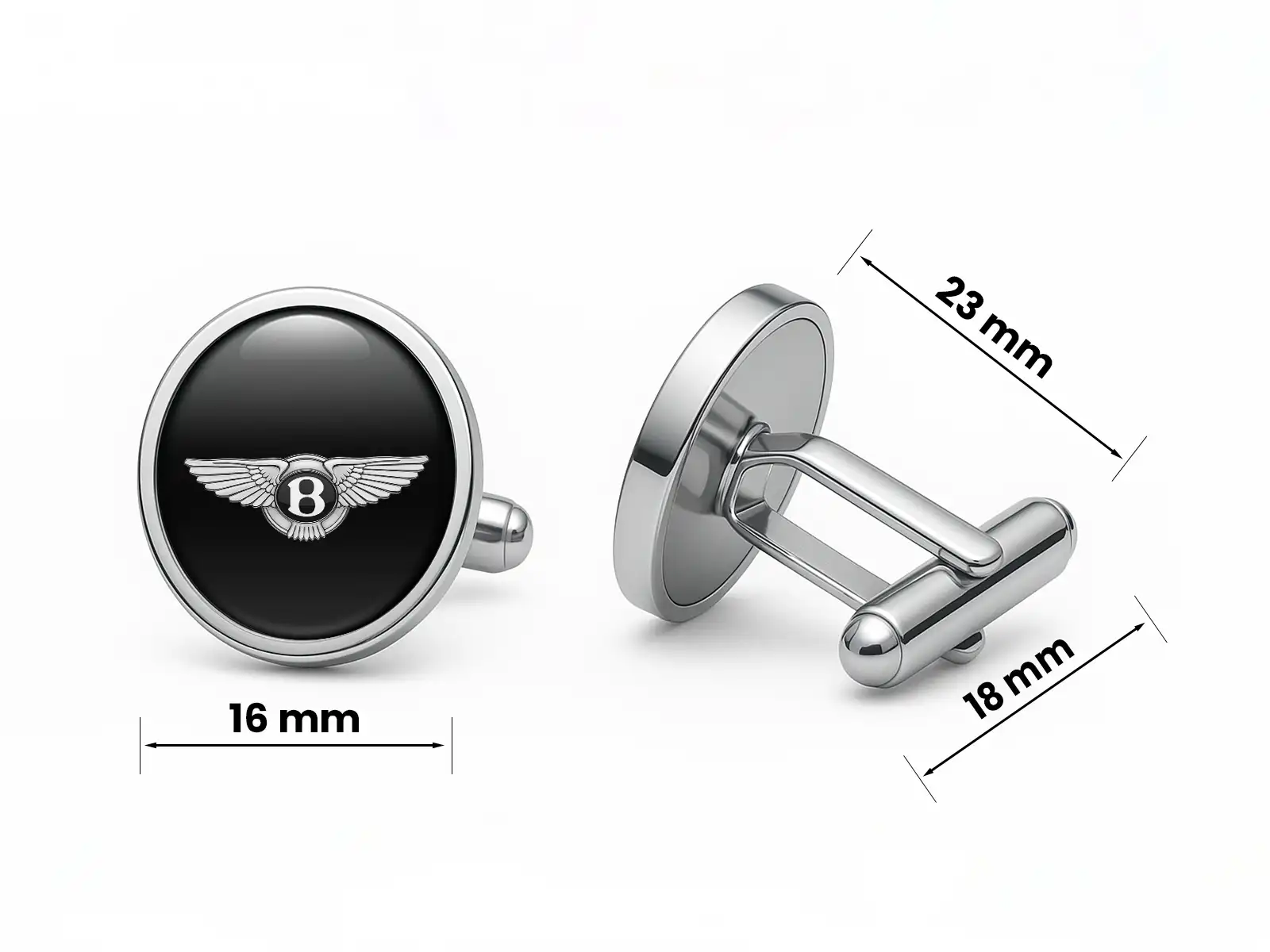 Bentley Formal Cufflinks Men’s Fashion Universal Durable Style